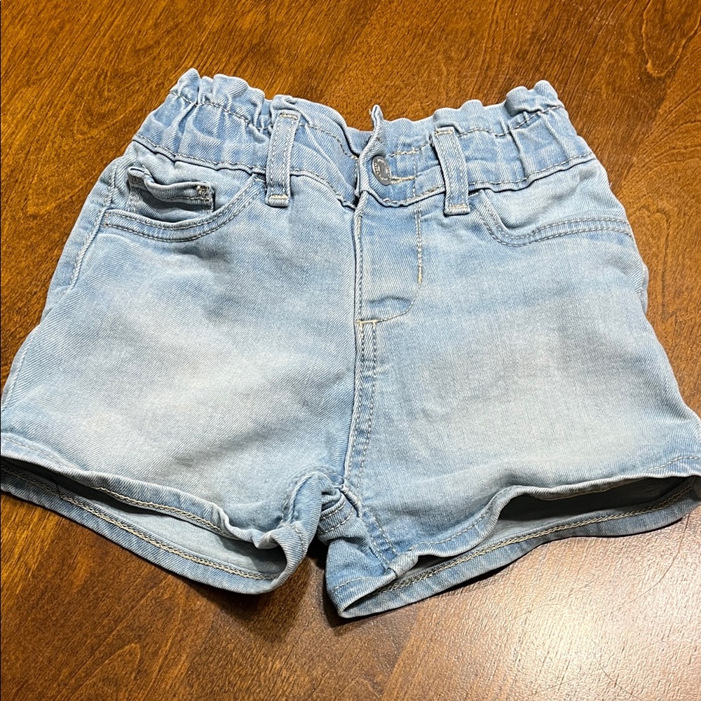 Jumping Beans Light Blue High Waist Women's Shorts